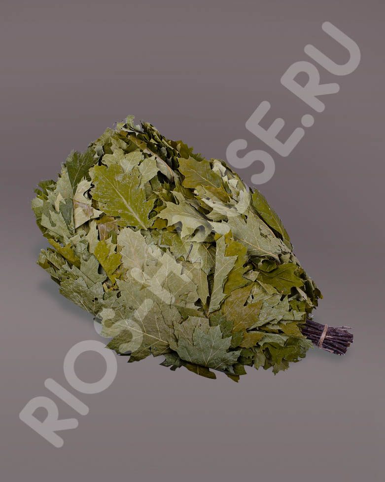 Веник "БАРСКИЙ" из канадского дуба ЭКОНОМ (в упак.) ТМ"Бацькина баня"/30