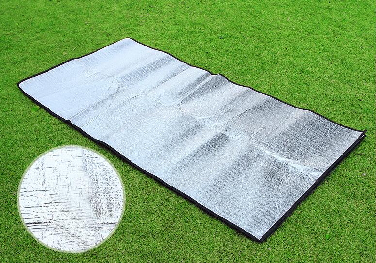 Коврик туристический с алюм. фольгой 190х60х0,3 см./10 - изображение 1