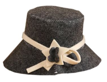 Шапка модельная для бани "Незнакомка" без вышивки ТМ "Бацькина баня"/25 - изображение 5