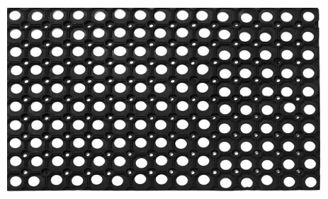 Коврик грязесборный 40*60 12мм. Svart hart чёрный Blabar/20 - изображение 5