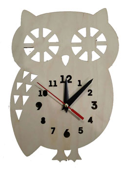 Часы "Сова" ТМ "Бацькина баня"/10