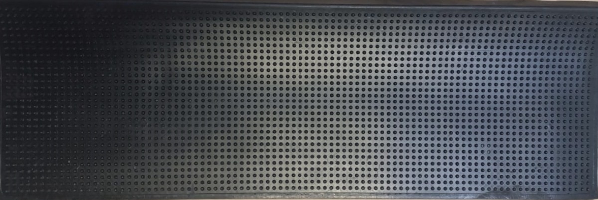 Накладка на ступеньку грязесборная 25х75х0,4см Nalar черный Blabar/10