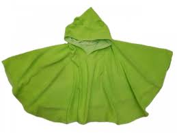 Пончо "Юниор" из махровой ткани (1,5-3 года, салатовый) - изображение 5