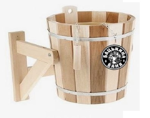 Обливное устройство 20л с переливом и нержавеющей вставкой "Zebra" термо(липа) ТМ "Бацькина баня" - изображение 10