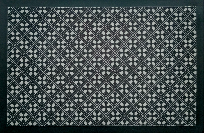 Коврик-дорожка влаговпитывающий с кантом фотопечать  90*1000 см. ПРИНТ_25 Blabar/2