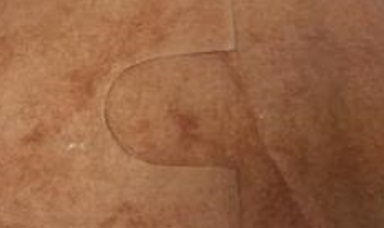 Коврик 50*85/50*45, для ванной "Mys" (терракотовый)  Blabar