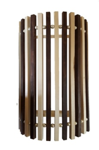 Абажур 350*215* 145мм прямой угловой "Zebra thin rail" - изображение 4