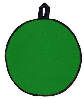 Ледянка круг d=35 см зеленый "Fani Sani"/ 25 - изображение 3