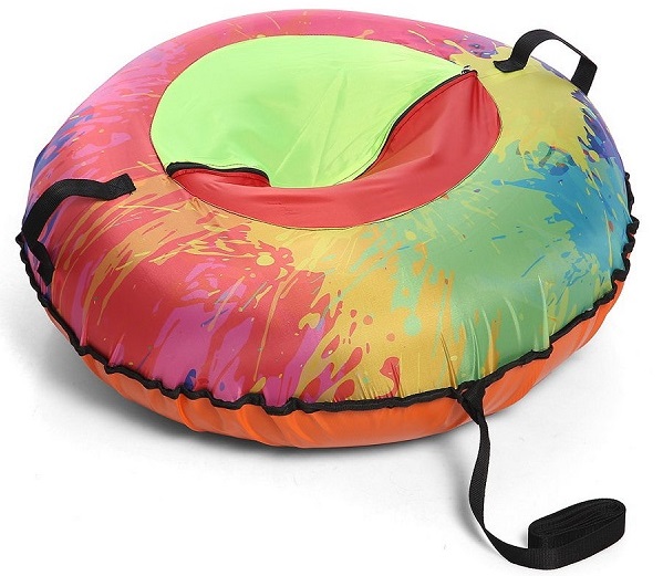 Санки-ватрушка "Абстракция "Клякса" диаметр 100 см "Fani Sani"/8 - изображение 2
