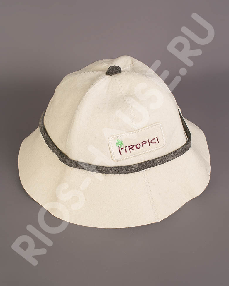 Шапки для бани  "Тропики"