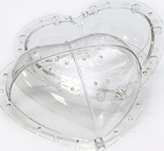 Фрутформер "Сердце-яблоко"  (в упаковке) 9x9cm  "Садовин"/10 - изображение 2