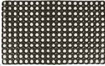 Коврик грязезащитный "ячейка", 500 *800*12мм, Svart mjuk, резиновый 100%, шоколад, BLABAR - изображение 6