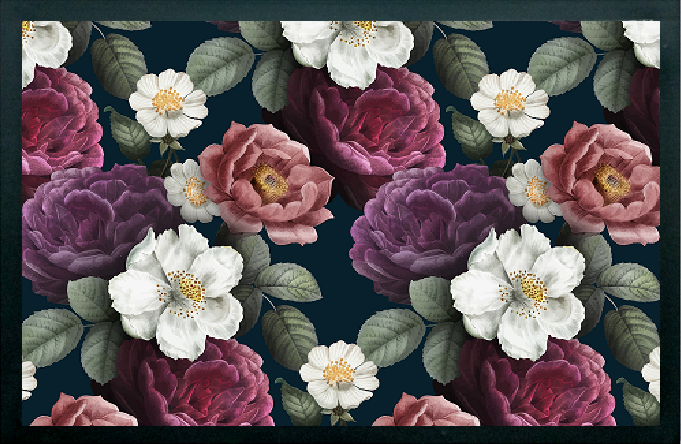 Коврик-дорожка влаговпитывающий с кантом фотопечать  90*1000 см.3D ПРИНТ_58 Blabar/2