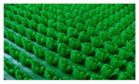 Коврик Borst 40х60 см, зелёный  Blabar/20