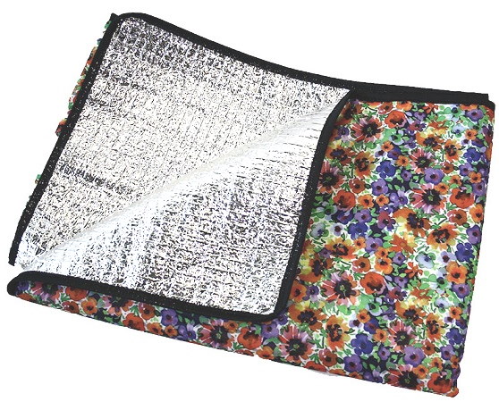 Коврик туристический COLOR с алюм. фольгой 190х60х0,3 см.(в ассорт.)/10 - изображение 6