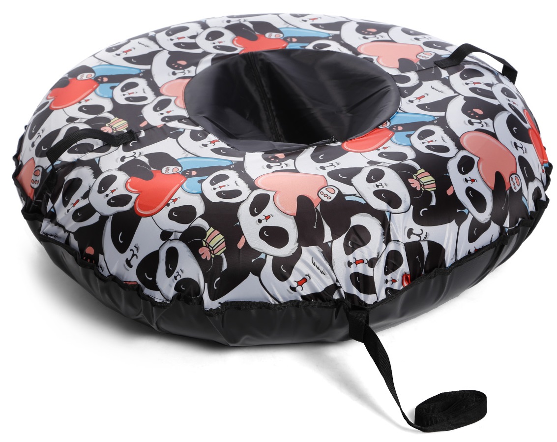 Санки-ватрушка "Панда" диаметр 100 см "Fani Sani"/8 - изображение 1