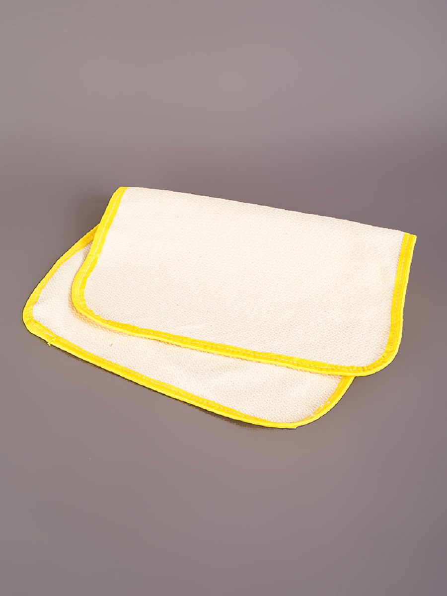 Коврик из хлопка "Нежность" ТМ "Бацькина баня"( желтый кант)/25 - изображение 3