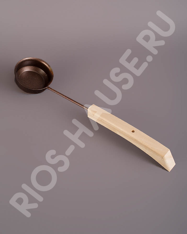 Ковш 0,2л для бани, медный, ТМ "Бацькина баня"/5 - изображение 1