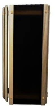 Абажур 300*400*100мм со стеклом "Relaxing light", бронза - изображение 2