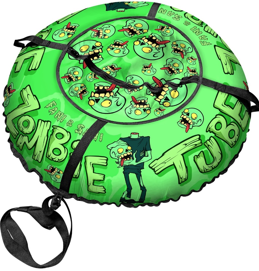 Санки-ватрушка  "Зомби Тюб 3   PROFFI" диаметр 80 см "Fani Sani"/10 - изображение 1