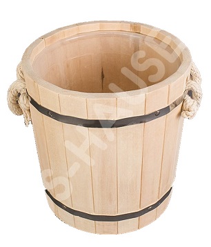 Запарник 9 л, с пластиковой вставкой, TM ”Бацькина баня” - изображение 3