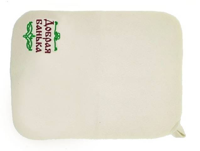 Коврик для бани (40*30) "Добрая Банька" TM ”Бацькина баня" / 25