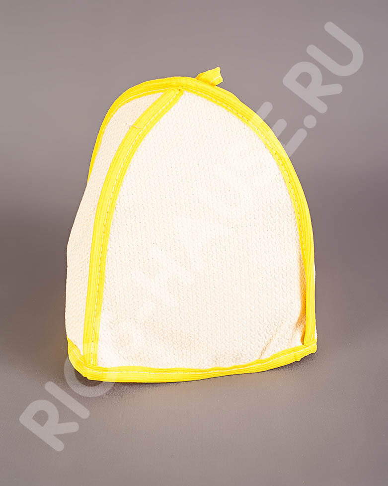 Шапка для бани "С цветным кантом в ассортименте" ТМ "Бацькина баня"/25 - изображение 4