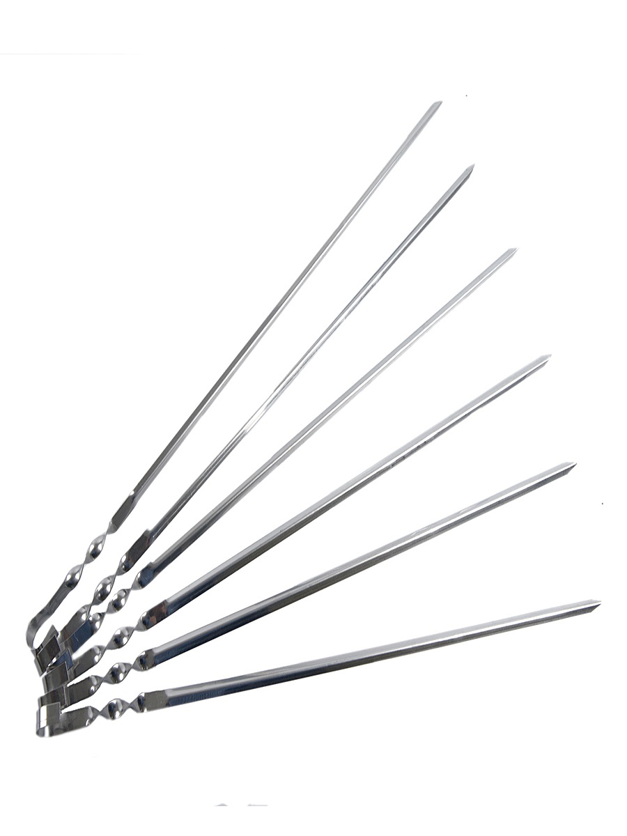 Шампур угловой 370х10х0,5 (нержавеющая сталь) Я ВЫБРАЛ/50 - изображение 5