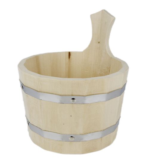 Ушат/шайка  5 л TM ”Бацькина баня” /1