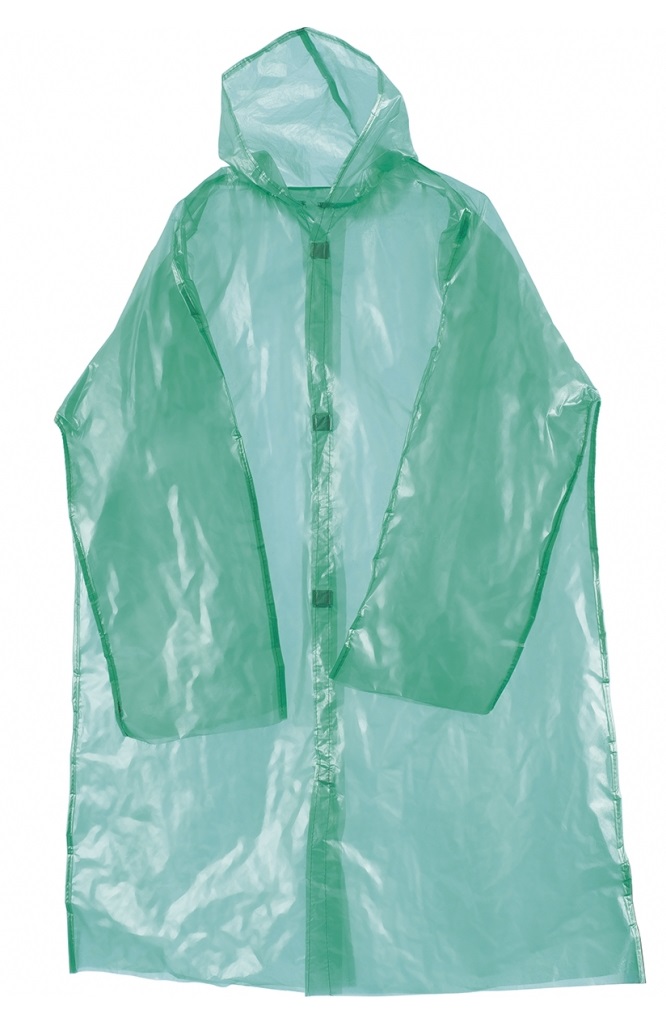 Плащ-дождевик полиэтиленовый, на липучках с капюшоном, Я ВЫБРАЛ/50 - изображение 4