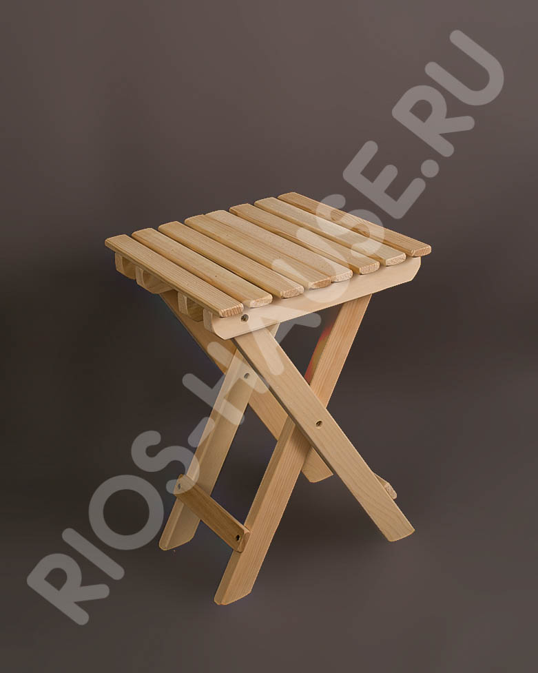 Табурет складной "новый" ТМ "Бацькина баня"/4