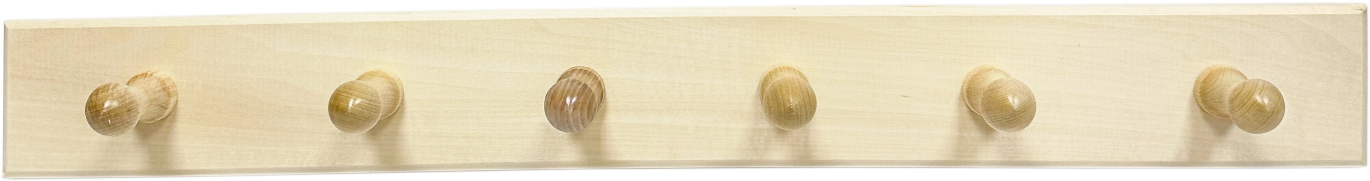 Вешалка прямая, 6 кр, TM ”Бацькина баня”