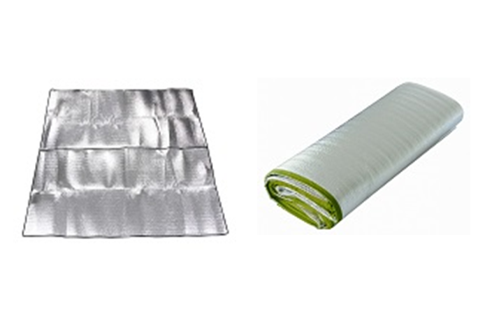 Коврик туристический с алюм. фольгой 190х120х0,3 см./10 - изображение 2