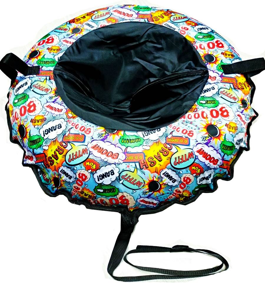 Санки-ватрушка "Crash- Boom" диаметр 100 см "Fani Sani"/8 - изображение 2