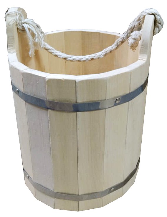 Ведро  10 л ТМ "Бацькина баня"