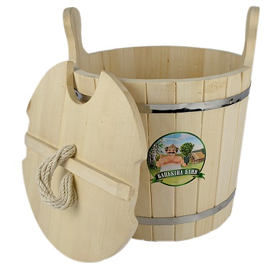 Запарник 25 л с крышкой TM ”Бацькина баня” - изображение 3