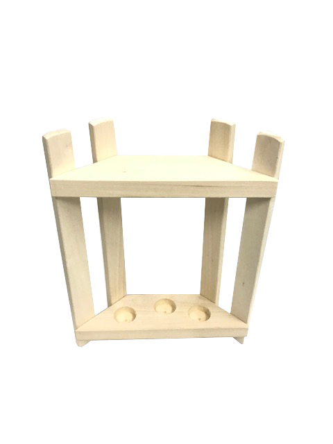 Полка угловая двухуровневая TM ”Бацькина баня" - изображение 2