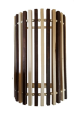 Абажур 450*230*150мм настенный прямой "Zebra thin rail"