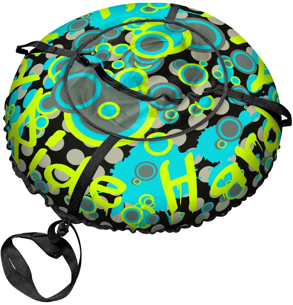 Санки-ватрушка "Hard Ride М PROFFI" диаметр 100 см "Fani Sani"/8 - изображение 1