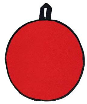 Ледянка круг  d=35 см красный  "Fani Sani "/25 - изображение 1