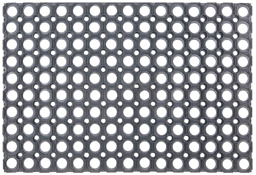 Коврик грязезащитный 50х80х1,2см Hal серый Blabar/10 - изображение 1