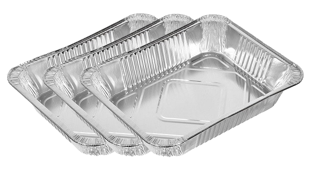 Форма алюминиевая 150х124х44 мм (3 шт/упак)/30 - изображение 2