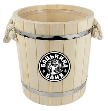 Запарник 9 л, с пластиковой вставкой, TM ”Бацькина баня” - изображение 5