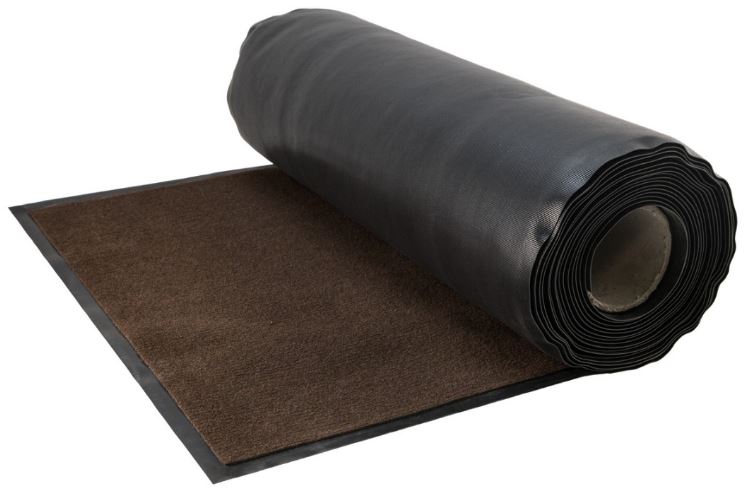 Коврик-дорожка влаговпитывающий 120х1000см Tuff ПВХ коричневый Blabar/1 - изображение 2