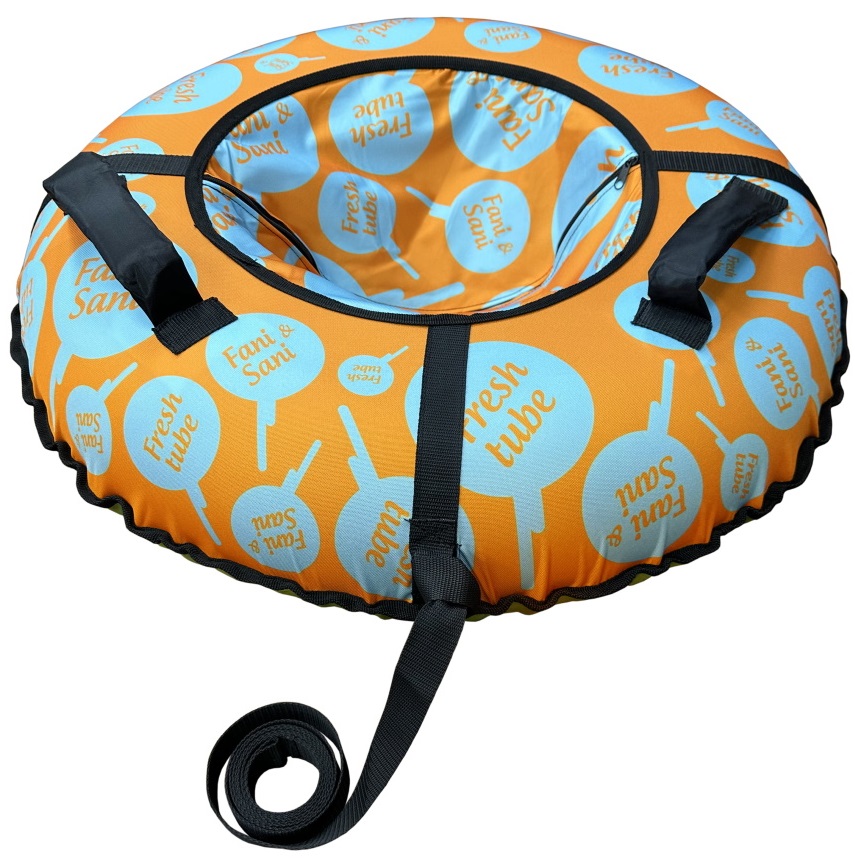 Санки-ватрушка "Fresh PROFFI" диаметр 100 см "Fani Sani"/8 - изображение 1