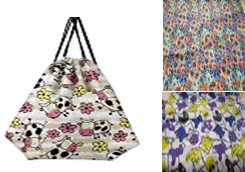 Сумка-рюкзак цветная (в ассортименте) 40*30 см/25