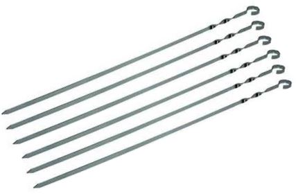 Шампур угловой 370х10х0,5 (нержавеющая сталь) Я ВЫБРАЛ/50 - изображение 7