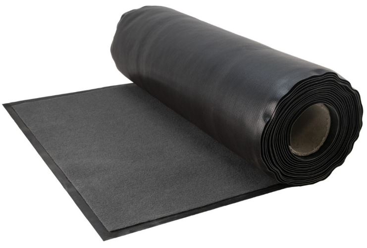 Коврик-дорожка влаговпитывающий 120х1000см Tuff ПВХ серый Blabar/1 - изображение 1