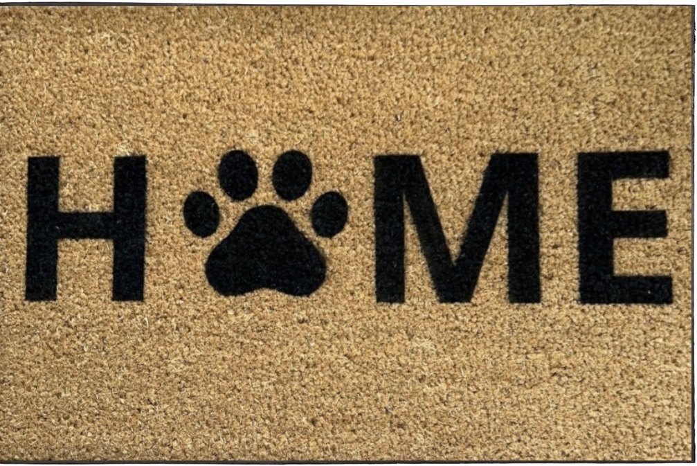 Коврик придверный 60х90х1,5см Hem кокосовый коричневый Blabar/10