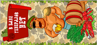 Подстилка ковёр "Скрутка" (145*50) для бани печать "В бане генералов нет " ТМ "Бацькина баня"/10